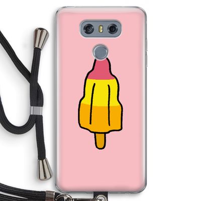 Raketijsje: LG G6 Transparant Hoesje met koord