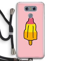 Raketijsje: LG G6 Transparant Hoesje met koord