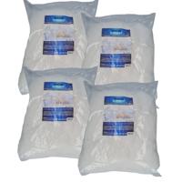 Sneeuwdeken - 4x - wit - 200 x 40 cm - sneeuwtapijt - sneeuwversiering - kerstdorp - kerstversiering
