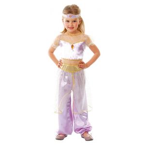 Verkleedkleding paars Oosterse prinses