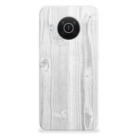 Nokia X10 | X20 | Bumper Hoesje | White Wood