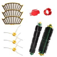 Veegrobotaccessoires Rolborstel Zijborstel Haipa-filteraccessoireset voor irobot 500-serie
