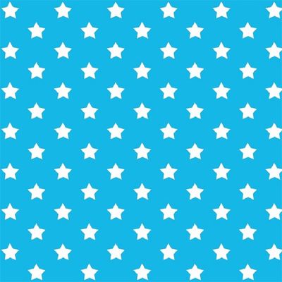 3x rollen decoratie plakfolie blauw met sterren 45 cm x 2 meter zelfklevend