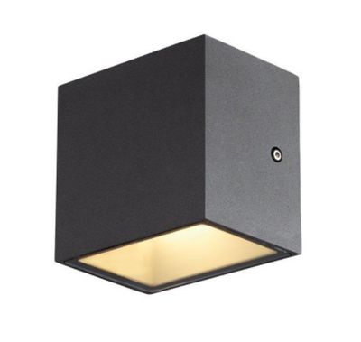 SITRA CUBE wandlamp antraciet 1xLED 3000K