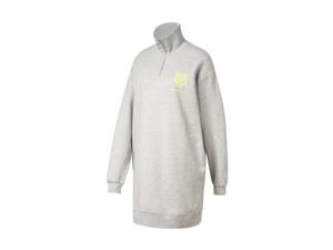 CRIVIT Dames hoodiejurk (Grijs, M (40/42))