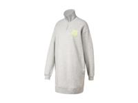 CRIVIT Dames hoodiejurk (Grijs, M (40/42))