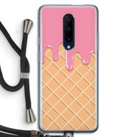 Ice cream: OnePlus 7 Pro Transparant Hoesje met koord