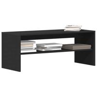 Tv-meubel 100x40x40 cm bewerkt hout zwart