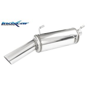 InoxCar uitlaat passend voor Peugeot 206 GT WRC 135pk 1x90mm Rally IXPE2060890RA