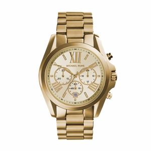 Michael Kors MK5605 Horloge Bradshaw staal goudkleurig 42 mm