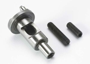 Crankshaft, multi-shaft (for engines w/ starter) (with 5x15mm & 5x25mm inserts for short and standard crank lengths) (trx 2.5, 2.5r, 3.3)