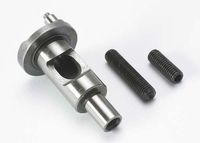 Crankshaft, multi-shaft (for engines w/ starter) (with 5x15mm & 5x25mm inserts for short and standard crank lengths) (trx 2.5, 2.5r, 3.3) - thumbnail