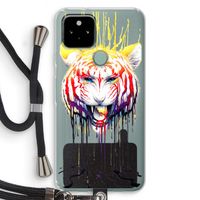 Fading: Pixel 5 Transparant Hoesje met koord