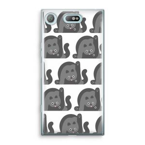 Cats: Sony Xperia XZ1 Compact Transparant Hoesje