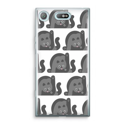Cats: Sony Xperia XZ1 Compact Transparant Hoesje