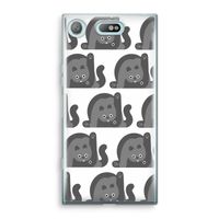 Cats: Sony Xperia XZ1 Compact Transparant Hoesje