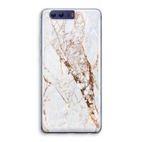 Goud marmer: Honor 9 Transparant Hoesje