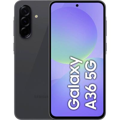 Samsung Galaxy A36 5G Smartphone 256 GB 17 cm (6.7 inch) Energielabel C (A - G) Zwart Android 15 Dual-SIM