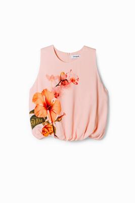Blouse bloemen M. Christian Lacroix - RED - M