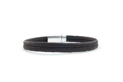 Qoss Heren Rubberen Armband Boy Bruin