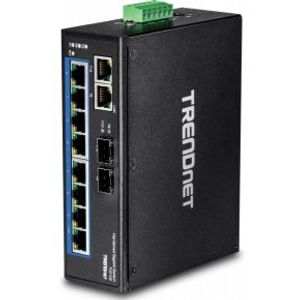 Trendnet TI-G102 Gigabit Ethernet (10/100/1000) Zwart netwerk-switch