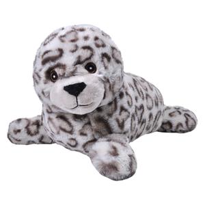 Wild Republic pluche zeehond knuffeldier - grijs - 30 cm - zeehonden