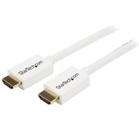 StarTech.com 5 m witte CL3 High Speed HDMI-kabel voor installatie in de wand Ultra HD 4k x 2k HDMI-kabel HDMI naar HDMI M/M - thumbnail