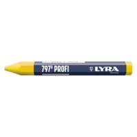 Lyra merkkrijt Profi 797 geel (12x)