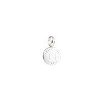 Go Dutch Label Letter N Kettinghanger Zilver
