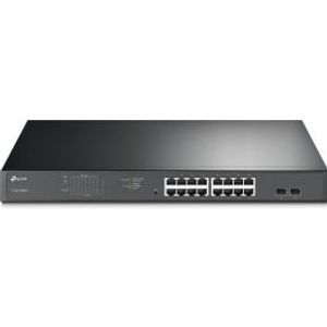 TP-LINK TL-SG1218MPE netwerk-switch Managed Gigabit Ethernet (10/100/1000) Zwart Power over Ethernet