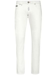 Philipp Plein jean skinny à taille basse - Blanc