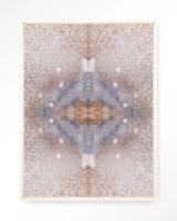 Urban Cotton Wandkleed 'Iberian Lynx' 145 x 190cm in Floating Frame - off white
