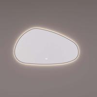 Badkamerspiegel Hipp Design SPV13600BL | 140x80 cm | Organisch | Indirecte LED verlichting | Touch button | Met spiegelverwarming