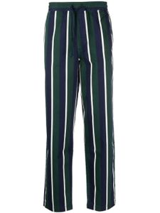 Polo Ralph Lauren pantalon droit à rayures - Bleu