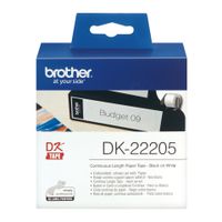 Brother Thermal Tape doorlopend 62mm wit - thumbnail