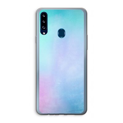 mist pastel: Samsung Galaxy A20s Transparant Hoesje
