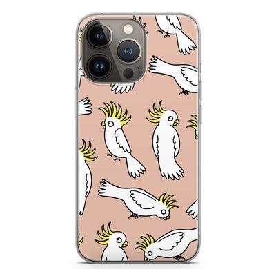 Papegaai: iPhone 13 Pro Transparant Hoesje