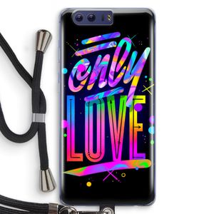 Only Love: Honor 9 Transparant Hoesje met koord
