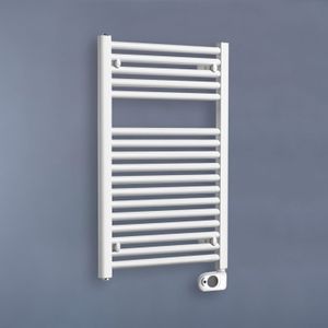 Elektrische Radiator Boss & Wessing Emma 76,6x60 cm Gepoedercoat Wit Boss & Wessing