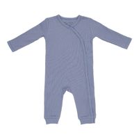 Little Dutch boxpakje met overslag Rib Blue Maat
