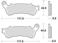 TRW Brake pad mcb 776 sv sintered metal