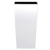 Prosperplast Bloempot Urbi - met binnenpot - wit - 40x75 cm - kunststof - plantenpot
