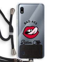 Badass Babes Club: Samsung Galaxy A10 Transparant Hoesje met koord