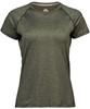 Tee Jays TJ7021 Women´s CoolDry Tee - Olive Melange - XL
