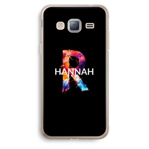 Abstract Spectrum: Samsung Galaxy J3 (2016) Transparant Hoesje