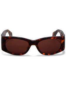 Ambush Eyewear lunettes de soleil Gaea à monture rectangulaire - Marron