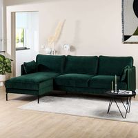 Haluta Hoekbank Esteban - 255 x 157 x 85 cm - Groen - Links