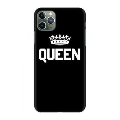 Queen zwart: Volledig geprint iPhone 11 Pro Max Hoesje