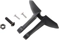 Busch & Muller Busch & müller koplamphouder "471ax" fr.light bracket b&m 471ax black