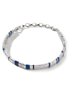 John Hardy bracelet Colourblock serti de lapis lazuli - Argent